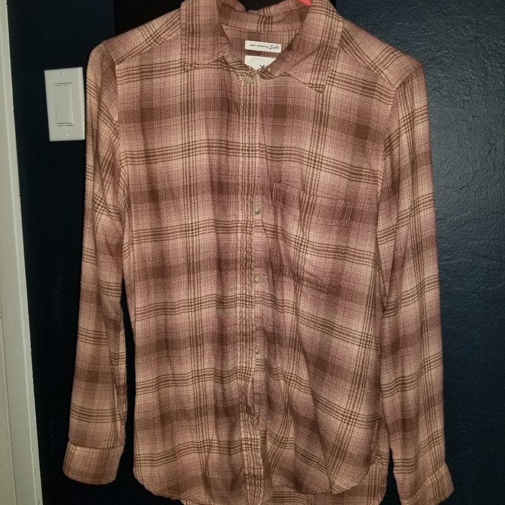 American Eagle soft flannel